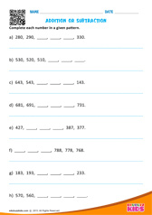 Addition or Subtraction