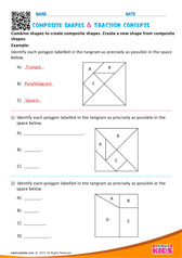 Composite Shapes & Fraction Concepts