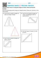 Composite Shapes & Fraction Concepts