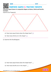 Composite Shapes & Fraction Concepts