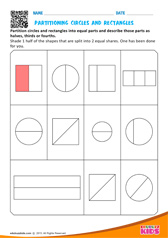 Partitioning Circles And Rectangles