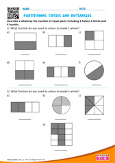 Partitioning Circles And Rectangles