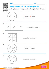 Partitioning Circles And Rectangles