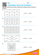 Partitioning Circles And Rectangles