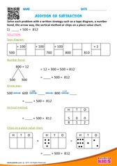 Addition or Subtraction