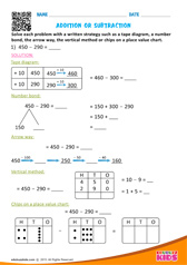 Addition or Subtraction