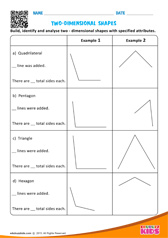 Two Dimensional Shapes