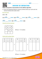 Addition or Subtraction