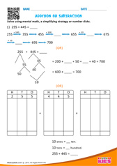 Addition or Subtraction