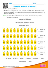 Counting Numbers in Groups