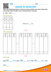 Addition or Subtraction