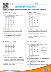 Addition or Subtraction