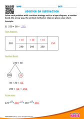 Addition or Subtraction