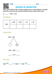 Addition or Subtraction