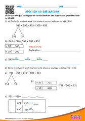 Addition or Subtraction