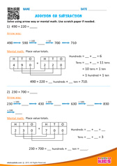 Addition or Subtraction