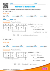 Addition or Subtraction