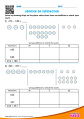 Addition or Subtraction