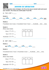 Addition or Subtraction