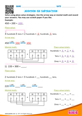 Addition or Subtraction