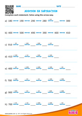 Addition or Subtraction