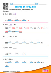 Addition or Subtraction