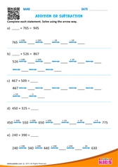 Addition or Subtraction