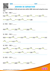 Addition or Subtraction