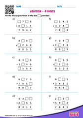 4 Digit Addition