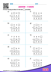 4 Digit Addition