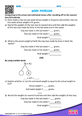 Addition Measurement Word Problems