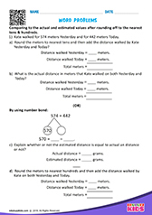 Addition Measurement Word Problems