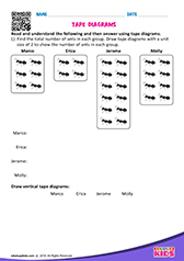Tape diagrams
