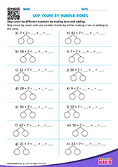 Skip count by number bonds