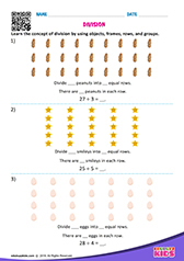 Division by rows and groups