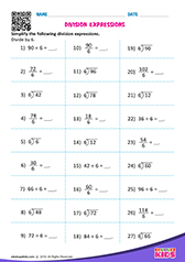 Division expressions