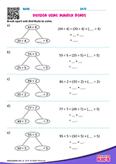 Division using number bonds