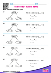 Division using number bonds
