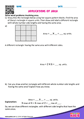 Applications of area