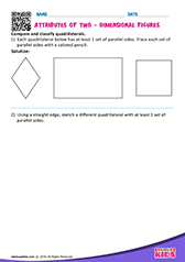 Attributes of 2 Dimensional Figures