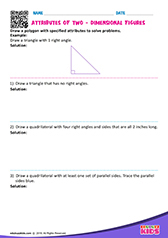 Attributes of 2 Dimensional Figures