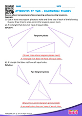 Attributes of 2 Dimensional Figures