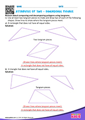 Attributes of 2 Dimensional Figures
