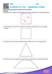 Attributes of 2 Dimensional Figures