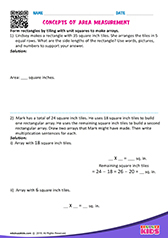 Concepts of Area Measurements