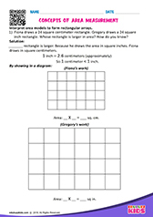 Concepts of Area Measurements
