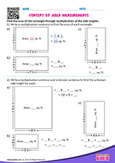 Concepts of Area Measurements