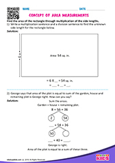 Concepts of Area Measurements