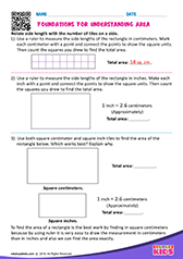 Foundation for Understanding Area