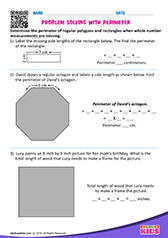 Problem Solving With Perimeter